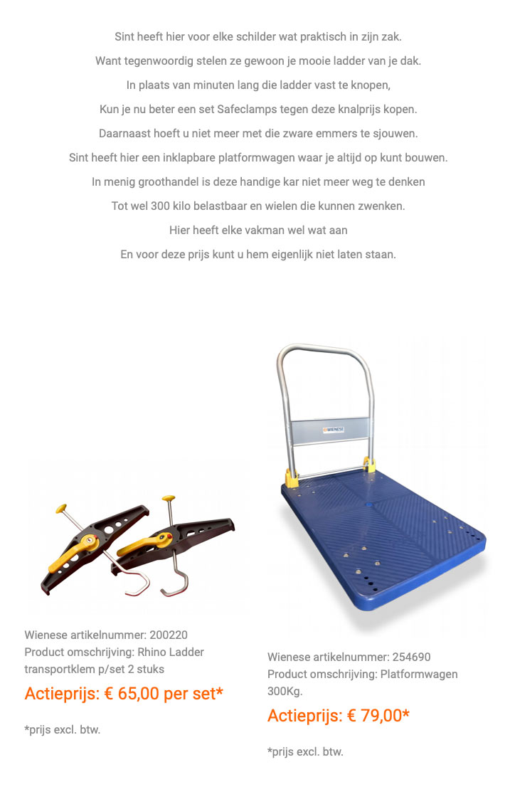 investeringsweken_Wienese actiefolder Sinterklaas Wienese