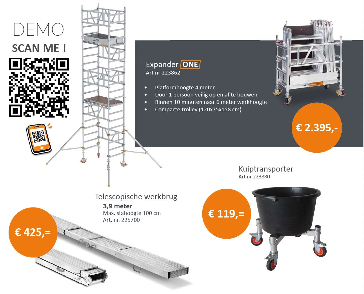 Voorproefje van de voorjaarsactie